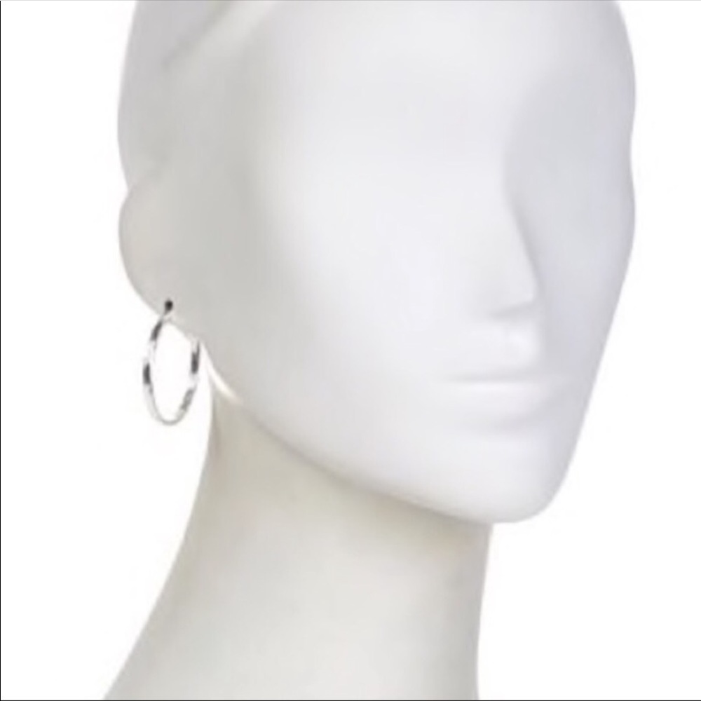 Silver Hoop Earings